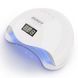 Лампа для манікюру Sun 5 nail lamp FD93-1 led для сушіння гель лаку з таймером для домашнього використання ws97876 фото 3