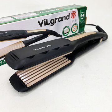 Плойка для волосся ViLgrand VHS-110. Колір: золотий ws21499 фото