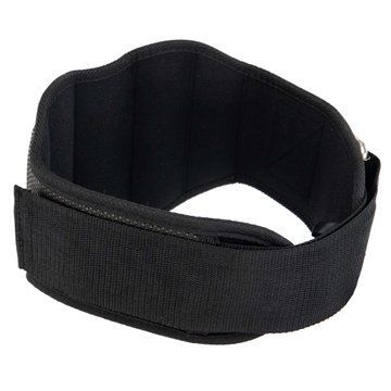 Пояс атлетический текстильный EZOUS HARBINGER POWER BELT O-10 спинка-20см размер S-L черный O-10 фото
