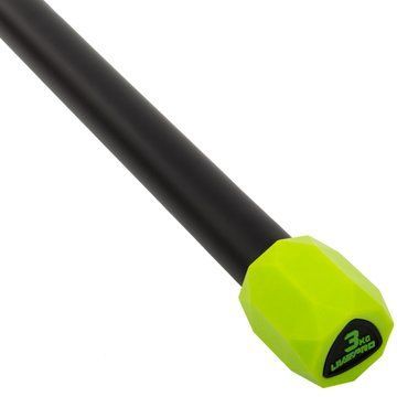 Бодибар Body Bar LiveUp LP8145-3 вес 3кг черный-зеленый LP8145-3 фото