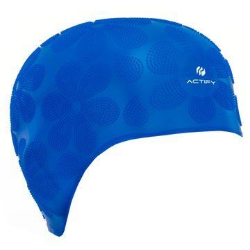 Шапочка для плавания силиконовая на длинные волосы SP-Sport ACTIFY FLOWER PL-0785 цвета в ассортименте PL-0785 фото