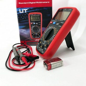 Мультиметр цифровой Digital UT 61 профессиональный тестер вольтметр, качественный мультиметр, цифровой ws86726 фото