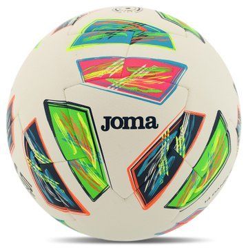 Мяч футбольный Joma DINAMIC IV 401495-023-T5 №5 белый-салатовый 401495-023-T5 фото