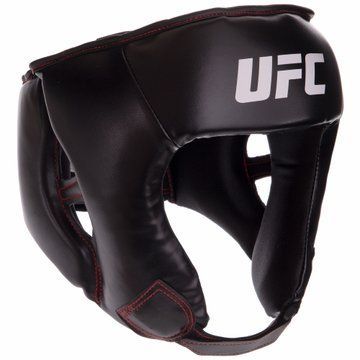 Шлем боксерский открытый PU UFC UBCF-75182 черный UBCF-75182 фото
