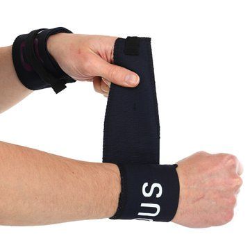 Бинты кистевые для жима STRENGTH WRIST WRAPS EZOUS C-02 2штуки черный C-02 фото