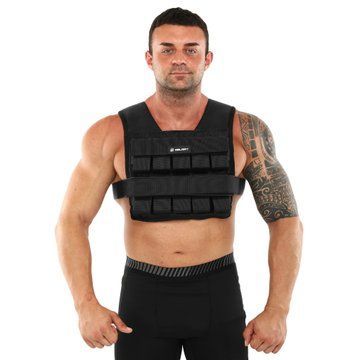 Жилет утяжелитель с регулируемым весом Zelart WEIGTH VEST TA-7815-20 вес-1-20кг черный TA-7815-20 фото