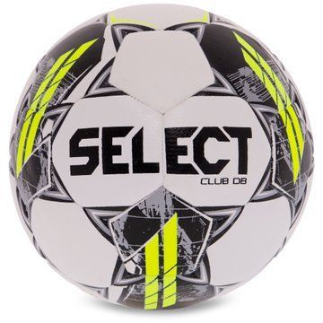 Мяч футбольный SELECT CLUB DB FIFA Basic V23 CLUB-4WGR №4 белый-серый CLUB-4WGR фото