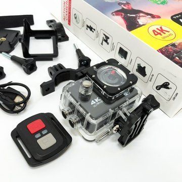 Водонепроницаемая спортивная экшн-камера DVR SPORT S3R Wi Fi с пультом ws13287 фото