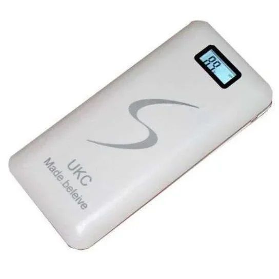Портативне мобільне заряджання Power Bank 30000/9600mAh UKC, Умб зарядне power bank. Колір: білий ws33715 фото