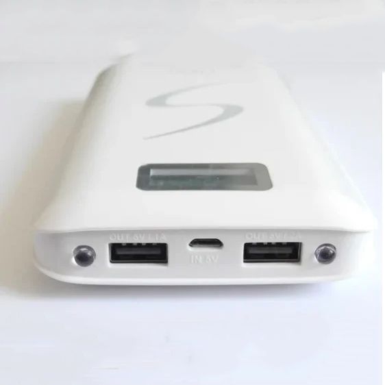 Портативне мобільне заряджання Power Bank 30000/9600mAh UKC, Умб зарядне power bank. Колір: білий ws33715 фото