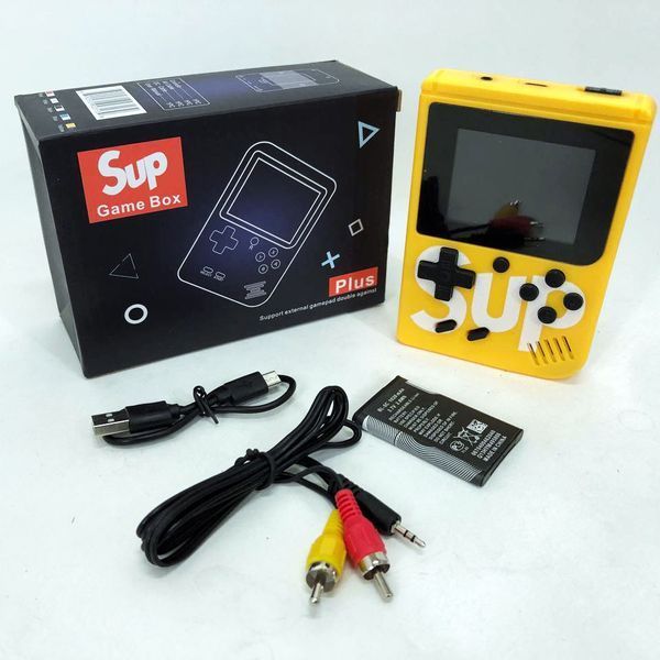 Игровая приставка консоль Sup Game Box 500 игр, игровые приставки к телевизору. Цвет: желтый ws76459-4 фото