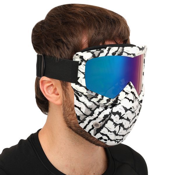 Защитная маска-трансформер очки пол-лица SP-Sport MZ-S цвета в ассортименте MZ-S фото