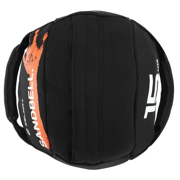 Насыпная гиря песочная SandBell Crossfit Zelart TA-7823-15-1 вес 15кг черный TA-7823-15-1 фото