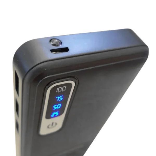 Портативное Зарядное Устройство Павербанк 20000 mAh 2хUSB Power Bank Smart Tech. Цвет: черный ws13243 фото