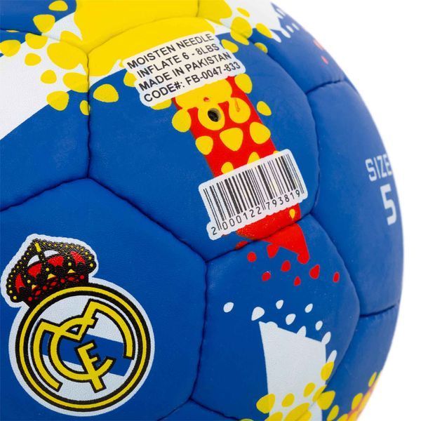 Мяч футбольный BALLONSTAR REAL MADRID FB-0047-833 №5 PU темно-синий FB-0047-833 фото