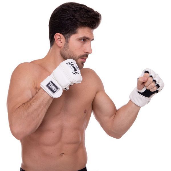 Перчатки для смешанных единоборств MMA TOP KING Super TKGGS S-XL цвета в ассортименте M TKGGS фото