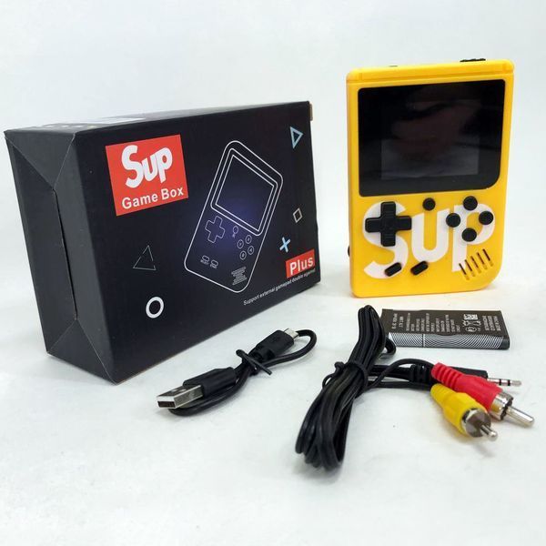Игровая приставка консоль Sup Game Box 500 игр, игровые приставки к телевизору. Цвет: желтый ws76459-4 фото