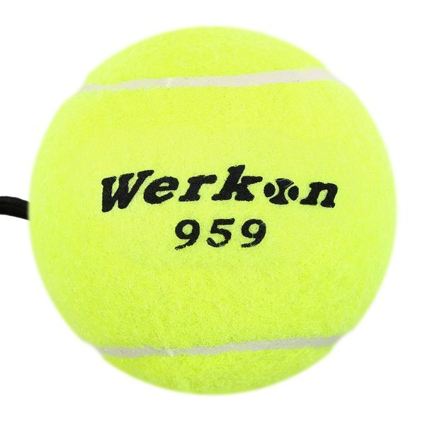 Теннисный мяч тренировочный на эластичной резинке Fight Ball Werkon 858 салатовый 858 фото