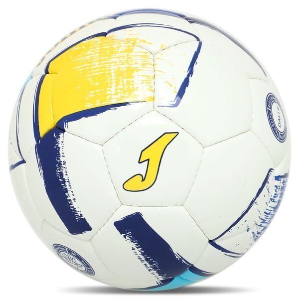 М'яч футбольний Joma DALI II 400649-216-T5 №5 PU блакитний-синій-жовтий 400649-216-T5 фото