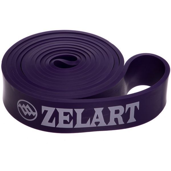 Резина петля для подтягиваний и тренировок лента силовая Zelart POWER BANDS FI-941-6 фиолетовый FI-941-6 фото