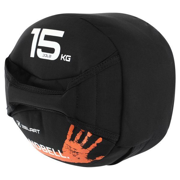 Насыпная гиря песочная SandBell Crossfit Zelart TA-7823-15-1 вес 15кг черный TA-7823-15-1 фото
