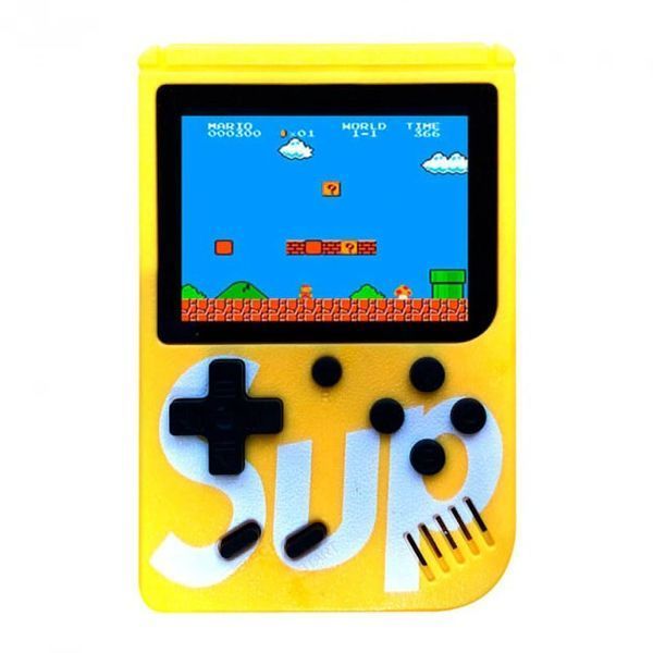 Игровая приставка консоль Sup Game Box 500 игр, игровые приставки к телевизору. Цвет: желтый ws76459-4 фото