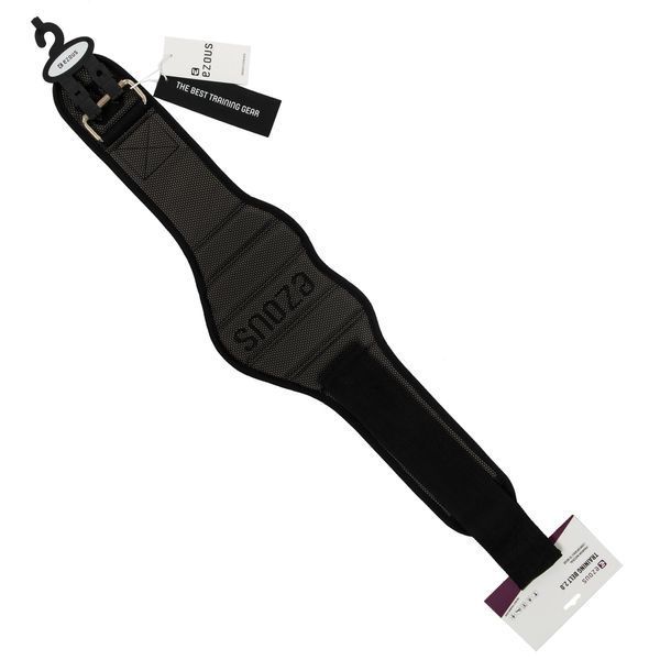 Пояс атлетический текстильный EZOUS HARBINGER POWER BELT O-10 спинка-20см размер S-L черный O-10 фото