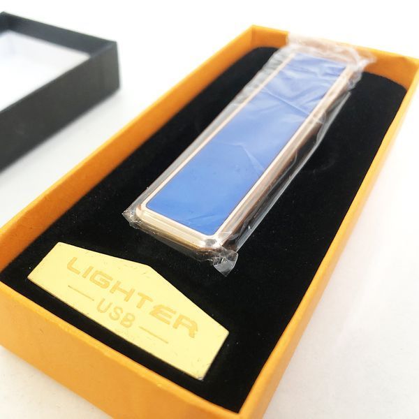 Запальничка спіральна USB ZGP-1. Колір синій ws37875 фото