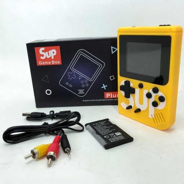 Игровая приставка консоль Sup Game Box 500 игр, игровые приставки к телевизору. Цвет: желтый ws76459-4 фото