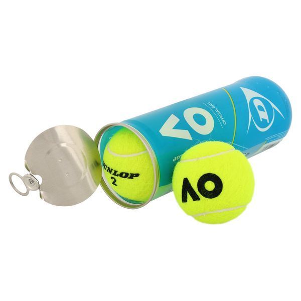 Мячи для большого тенниса DUNLOP AUSTRALIAN OPEN DL601354 3 шт салатовый DL601354 фото