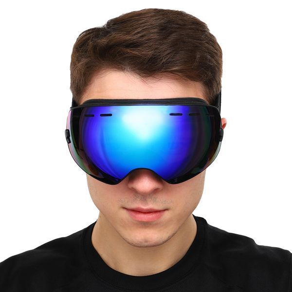 Очки горнолыжные SPOSUNE HX-003-1 черный HX-003-1 фото