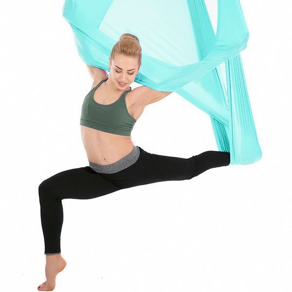 Гамак для йоги со стропами и креплением к потолку Antigravity Yoga SP-Planeta DH6026 цвета в ассортименте DH6026 фото