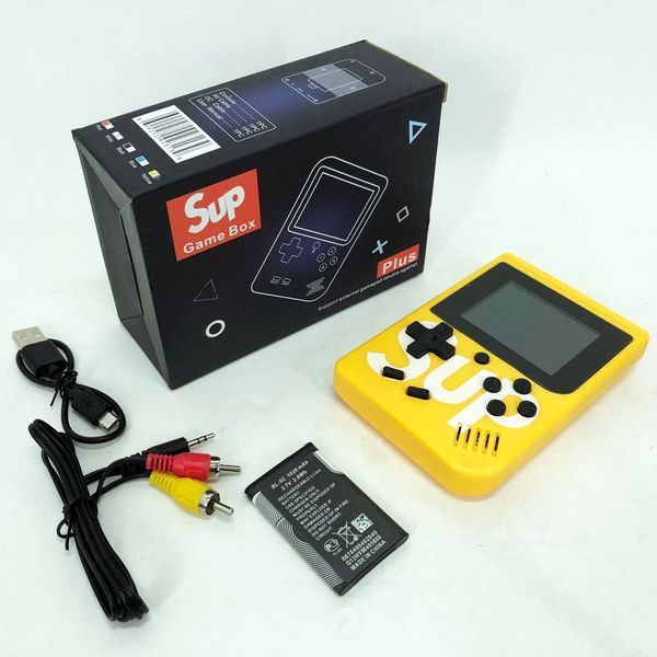 Игровая приставка консоль Sup Game Box 500 игр, игровые приставки к телевизору. Цвет: желтый ws76459-4 фото