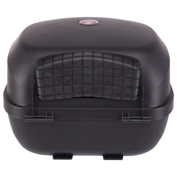 Кофр центральный задний для мотоцикла пластиковый Top Case YUNMING ZJH-0831 1шт 40x28x41см черный-красный ZJH-0831 фото