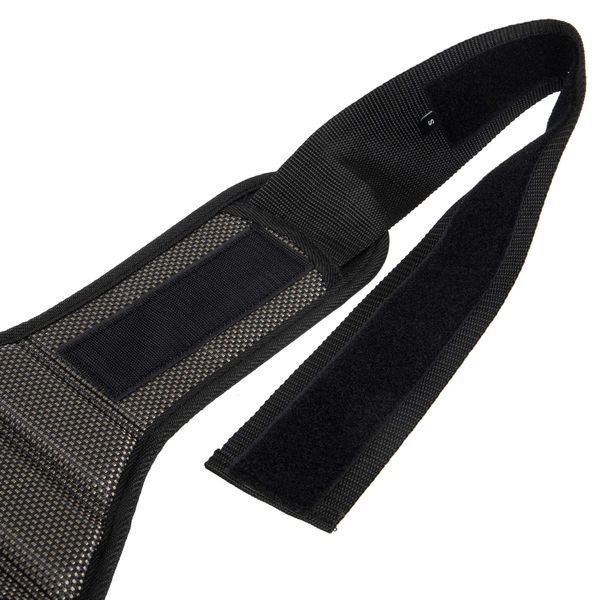 Пояс атлетический текстильный EZOUS HARBINGER POWER BELT O-10 спинка-20см размер S-L черный O-10 фото