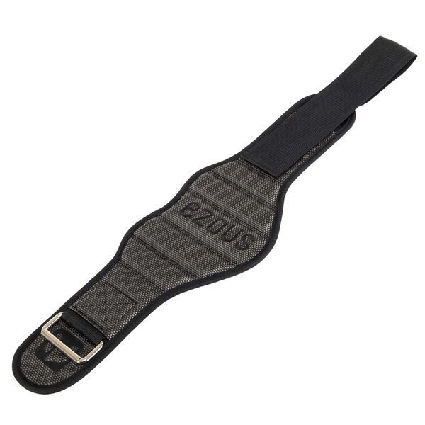 Пояс атлетический текстильный EZOUS HARBINGER POWER BELT O-10 спинка-20см размер S-L черный O-10 фото