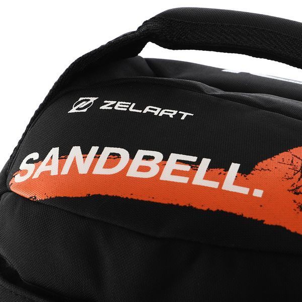 Насыпная гиря песочная SandBell Crossfit Zelart TA-7823-15-1 вес 15кг черный TA-7823-15-1 фото
