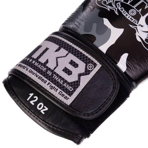 Перчатки боксерские на липучке кожаные TOP KING Empower Camouflage TKBGEM-03 8-18унций цвета в ассортименте 8 унции TKBGEM-03 фото
