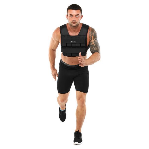 Жилет утяжелитель с регулируемым весом Zelart WEIGTH VEST TA-7815-20 вес-1-20кг черный TA-7815-20 фото