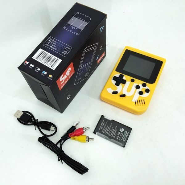 Игровая приставка консоль Sup Game Box 500 игр, игровые приставки к телевизору. Цвет: желтый ws76459-4 фото