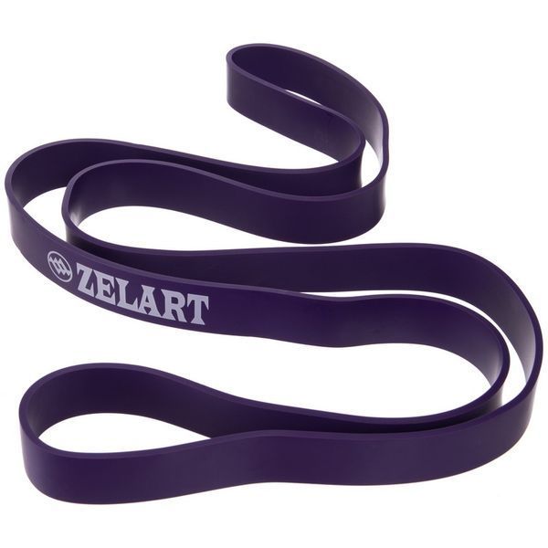 Резина петля для подтягиваний и тренировок лента силовая Zelart POWER BANDS FI-941-6 фиолетовый FI-941-6 фото