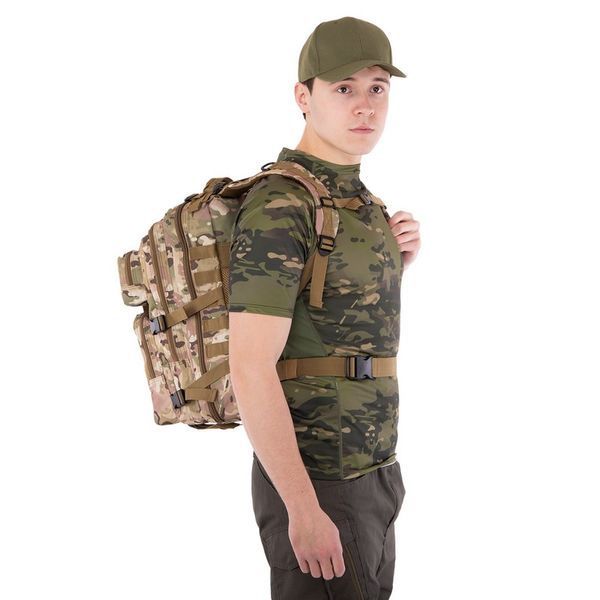 Рюкзак тактичний штурмовий SP-Sport ZK-5509 розмір 44x26x18см 20л кольори в асортименті ZK-5509 фото
