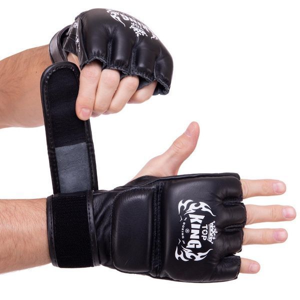 Перчатки для смешанных единоборств MMA TOP KING Super TKGGS S-XL цвета в ассортименте M TKGGS фото