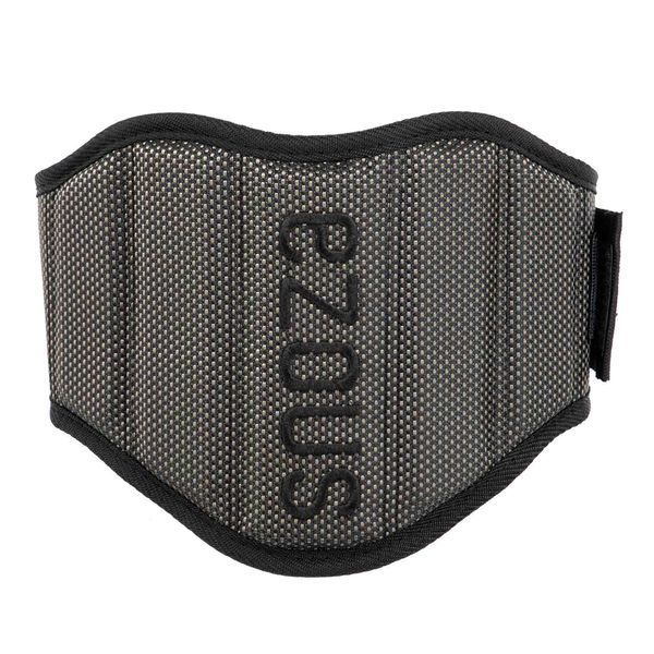 Пояс атлетический текстильный EZOUS HARBINGER POWER BELT O-10 спинка-20см размер S-L черный O-10 фото