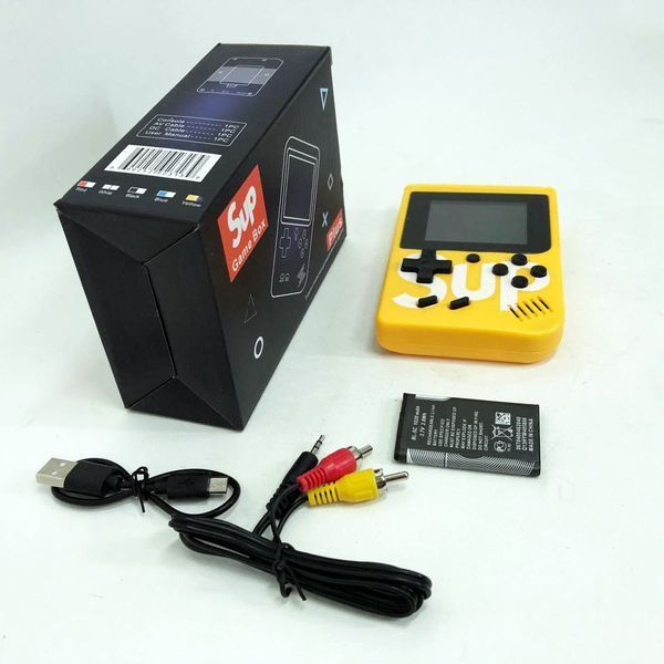 Игровая приставка консоль Sup Game Box 500 игр, игровые приставки к телевизору. Цвет: желтый ws76459-4 фото