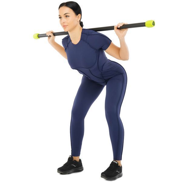 Бодибар Body Bar LiveUp LP8145-3 вес 3кг черный-зеленый LP8145-3 фото