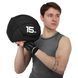 Насыпная гиря песочная SandBell Crossfit Zelart TA-7823-15-1 вес 15кг черный TA-7823-15-1 фото 10