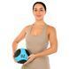 М'яч медичний медбол Medicine Ball LiveUp LP8112-2 2 кг чорний-синій LP8112-2 фото 7