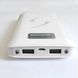 Портативне мобільне заряджання Power Bank 30000/9600mAh UKC, Умб зарядне power bank. Колір: білий ws33715 фото 3