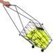 Корзина для теннисных мячей TENNIS BALL CART на 72 мяча TELOON T111-72 черный T111-72 фото 2